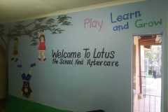 Reception Area Wall Mural