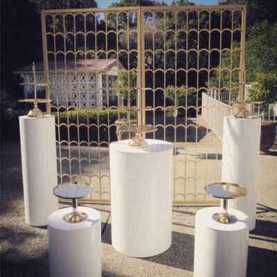Cylindrical Plinths