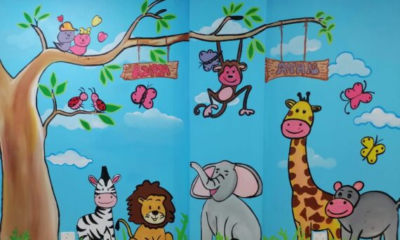 Kids Wall Mural