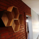 Hexagonal Shelf Installation