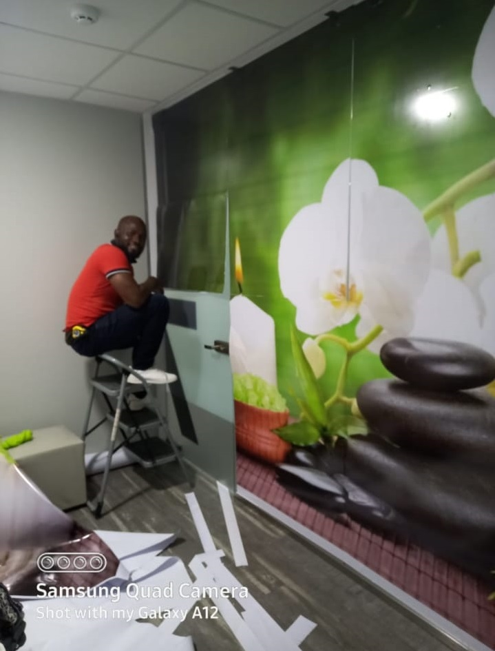 Wall paper installers Johannesburg