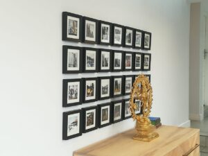 artwork hanging